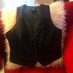 New York and company tuxedo vest for women sz 18